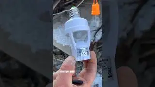 Fitting Lampu Sensor Gerak Otomatis #viral