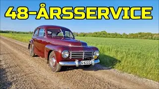 Serviceintervall 48 år. Kan det räcka? Volvo PV 444 ES 1953