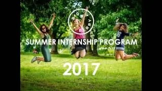 Summer Internship Program 2017