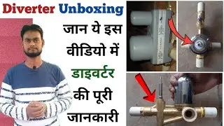 how to Diverter Connection | Single lever bathroom diverter | lucknowi plumber