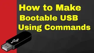 How to Make Bootable USB using command - Hindi
