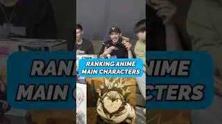 Ranking Anime Main Characters: Asta‼️ #anime #shorts