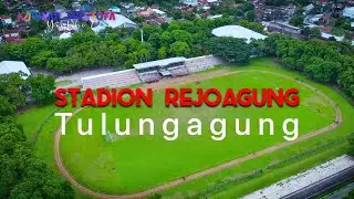 🔴STADION REJOAGUNG KABUPATEN TULUNGAGUNG (STADION KELAS KABUPATEN)‼️VIEW DARI ATAS DJI MAVIC 2 PRO