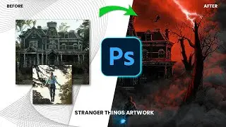 Nightmare Artwork | Stranger Things | Photoshop |