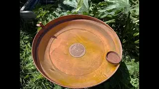Keep your bird bath beautiful with these copper plates