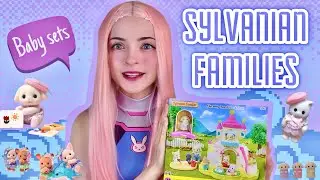 Sylvanian Families Nursery Sandbox & Pool unboxing| Demonsa