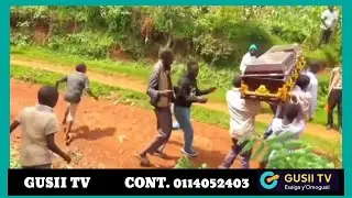 KISII again! Mkufi kukataa kuzikwa na kutoroka mbaka Kwa nyumba ya jirani. Alifufuka?