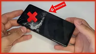 How do you replace the glass foil on the phone yourself