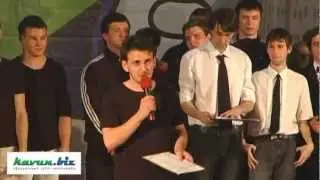 Команда КВН &laquo;Че&raquo; Биатлон 1/8 финала 2012 kavun.biz