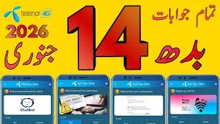 14 January 2026 Questions and Answers | My Telenor Today Questions | Telenor Questions Today