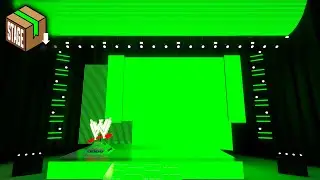 WWE Stage 2011 2012 - Green Screen