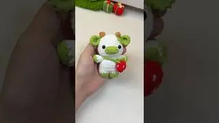 Вязаная крючком корова 🐮 #корова_крючком #идеи_для_вязания_крючком #схемы_вязания_крючком #беспла...