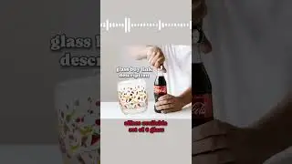 Soda Bottle Opening Sound Effects | ASMR 6 Glass Pouring | Relaxing Fizzy Drink Sounds #soundeffects
