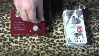 Alchemy Audio SILVER PONY klone versus EHX Soul Food & Klon KTR pedal comparison