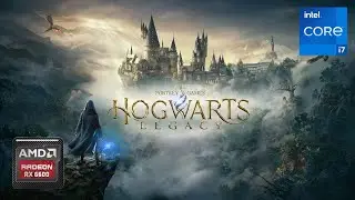 Hogwarts Legacy Gameplay with i7 4770 and RX 6600 8Gb (Ultra Setting)