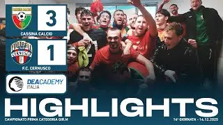 Cassina Calcio - F.C. Cernusco 3-1 | Gol & Highlights | Prima Categoria 2025/26