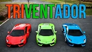 Triventador Shoot - Behind the Scenes