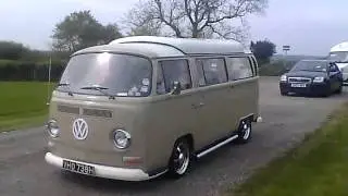 1969 vw camper type 2 t2 (A47 autojumble classic car & bike show may 2014)