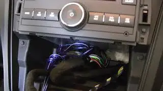 2012 Chevy Traverse Infinity Basslink to Stereo Install How to