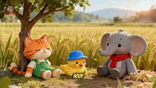 🐱 Lala, 🐥 Pipo, & 🐘 Gogo: Learning from Nature 🌿💚  #animatedanimals #kidseducatio #animation