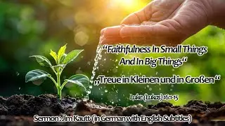 Faithfulness In Small Things And In Big Things / Treue in Kleinen und in Gro&szlig;en - Luke 16:1-15