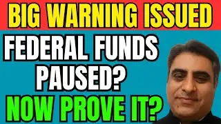 President Issues NEW Statement on Federal Funding &mdash; Americans React Strongly