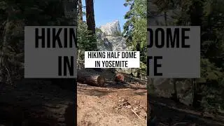 Half Dome #halfdome #halfdomecables #halfdomeyosemite
