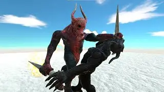 Infernals Animal vs Shadow Itself on Snow - Animal Revolt Battle Simulator | ARBS