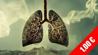 Environmental Lungs in Smoky Air &mdash; HD Respiratory Awareness Footage