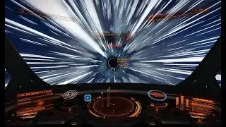 Elite Dangerous simple courier job | No audio commentary
