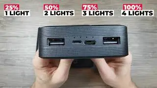 Объяснение мигания светодиодных индикаторов Power Bank