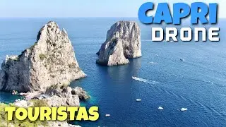 CAPRI AERIAL SHOTS DRONE VIDEO | Capri island ITALY NAPLES