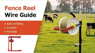 Lydite&reg; Fence Reel Wire Guide | Smooth Winding, Durable PA6 Material | Electric Fence Accessory
