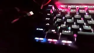 Cosmic byte gk 18 firefly mechanical red switch keyboard