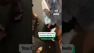 Forced To Wear Heels To Enter A Club! 😡