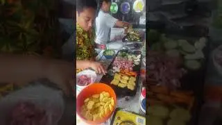 Tongan bdae banquet🎂delicious korean bbq tongan style😋🎉🎁🎊p9