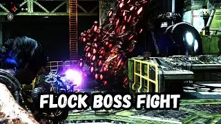 Gears 5 - Flock Boss Fight - Xbox Series S Gameplay - No Commentary