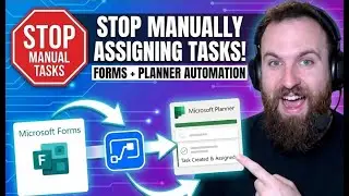 Microsoft Forms to Planner (Power Automate) | Auto-Create & Assign Tasks