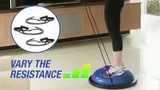 HPF Balance Ball with Resistance Bands