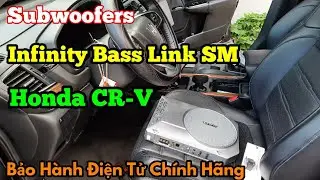 Subwoofers Infinity Bass Link SM Install Review Bass Test In Honda CR-V