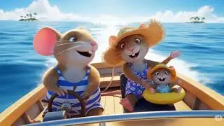 Little Mice How To Enjoy Full Day On The ⛱️ Beach 🏖️#mustwatch 