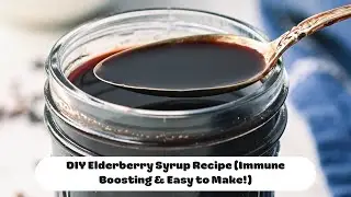 DIY Elderberry Syrup Recipe (Immune Boosting & Easy to Make!)