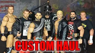 HUGE MYDAMNTOYS CUSTOM WWE FIGURE HAUL