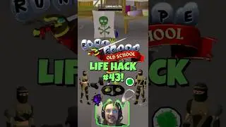 OSRS Life Hack 43! Thieving Training! #oldschoolrunescape #gaming #lifehacks #osrs #mmorpg #osrstips