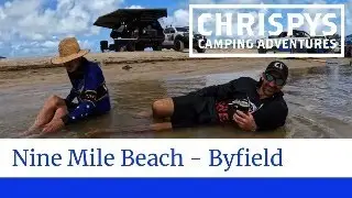 Camping at Nine Mile Beach and bogged at Five Rocks