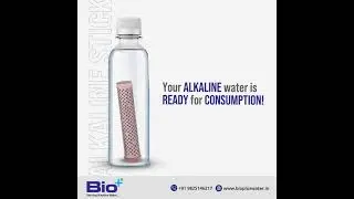 Bio+ Antioxidant, Alkaline, Antibacterial, Mineralising Water Stick for Bottles and Drinking Glasses