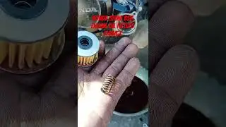Honda shine bs6 engine oil filter change#short video#viral video#YouTube video#Ikram Khan
