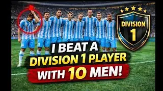 I Beat a Division 1 Player With 10 Men | eFootball 2026