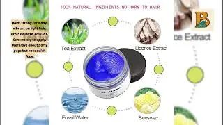 EFLY Hair Color Wax Bold Temporary Fun for Kids Pa