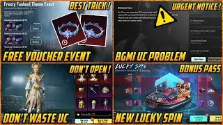 🔴 Get Free 50 Uc Discount Voucher in BGMI | Ultimate Crate Opening | New Lucky Spin | Bgmi Uc Issue